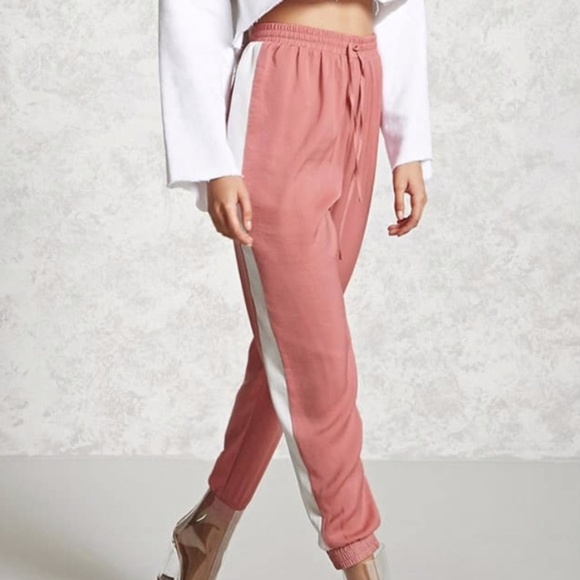 Forever 21 Pants - Satiny Side Stripe Pants